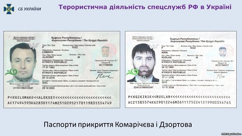 Украинада террорго шектелгендерден кыргыз паспорттору чыкты