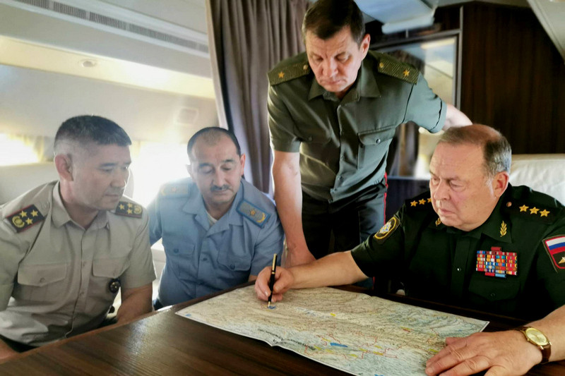 В Таджикистан прибыла оперативная группа ОДКБ для мониторинга границы с Афганистаном