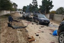 Нападение 20 боевиков на таджикско-узбекской границе.