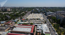 Бишкектеги "Орто-Сай" базары дезинфекциялоо үчүн жабылды
