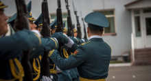Улуттук гвардиянын аскерлеринен COVID чыкты. Москвадагы парадга барчу курам алмашат
