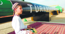 Садыр Жапаров будет обсуждать с Туркменистаном поставки газа для ТЭЦ Бишкека