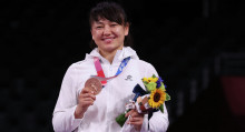 Тарыхта Олимпиададан медаль алган биринчи кыз. Мээримдин жеңиши видеодо